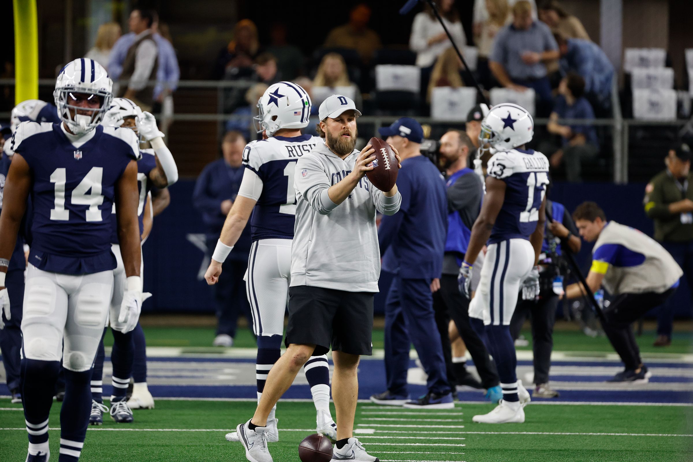 Dylan Keane, Equipment Assistant for the Cowboys.