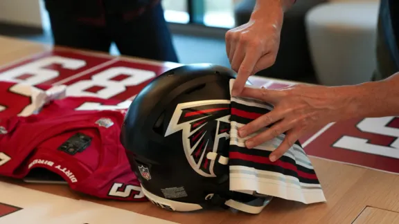 Photo courtesy of the Atlanta Falcons. 
